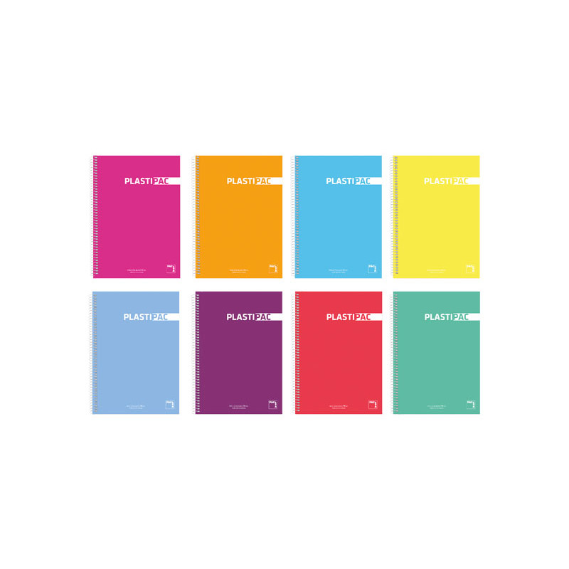 CUADERNO DE BOLSILLO PACSA PLASTIPAC A7100h 5x5