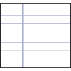 CUADERNO GOFRADO PACSA A5 DOBLE RAYA 3.5 CON MÁRGEN