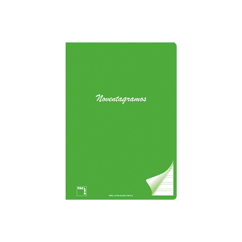 LIBRETA GRAPADA PACSA NOVENTAGRAMOS 48h A4 4x4 CON MARGEN