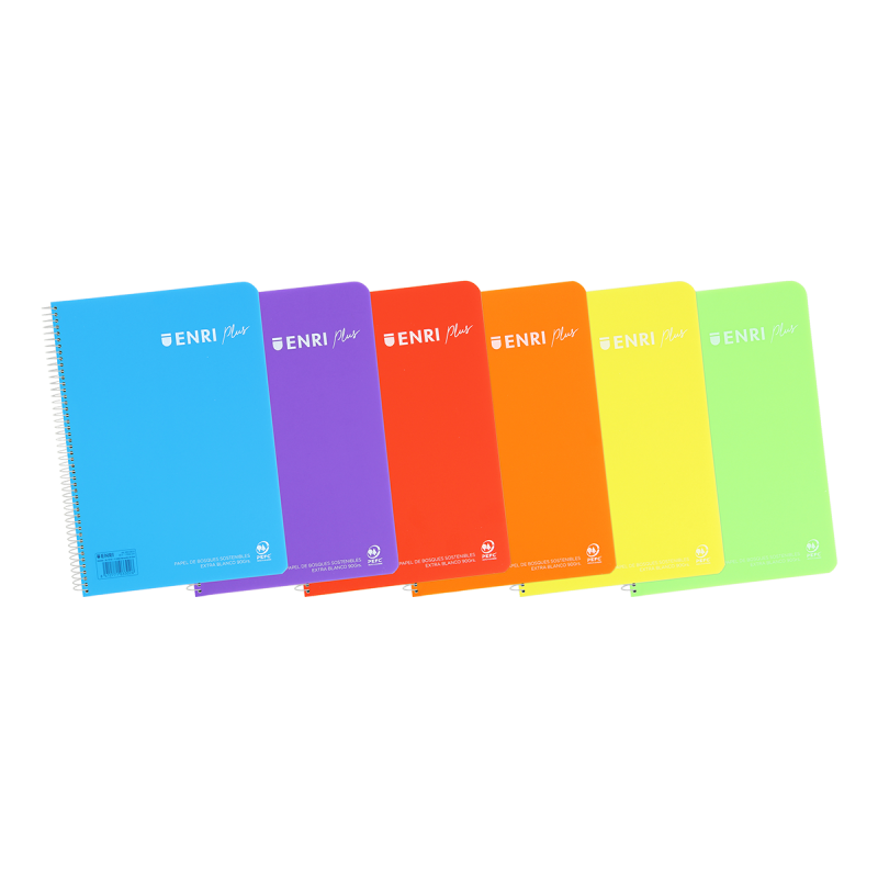 CUADERNO ENRI PLUS 80h 4º LISO