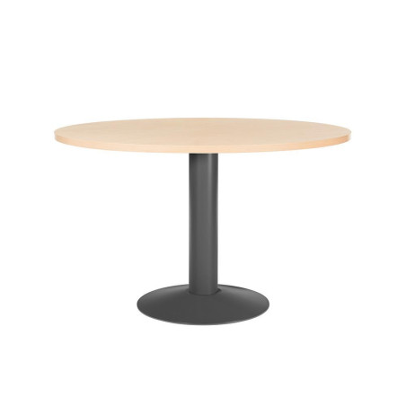 MESA DE REUNIÓN CIRCULAR ROCADA "MEETING" ESTRUCTURA ANTRACITA