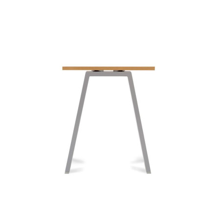 MESA ROCADA "BLANCA" ESTRUCTURA ANTRACITA