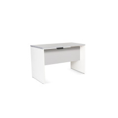 MESA ROCADA "WORK" ESTRUCTURA BLANCA