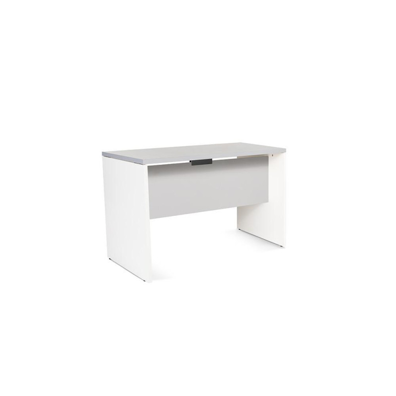 MESA ROCADA "WORK" ESTRUCTURA BLANCA