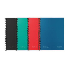 PACK 5 CUADERNOS NAVIGATOR A4 80h 4X4 COLORES VIVOS