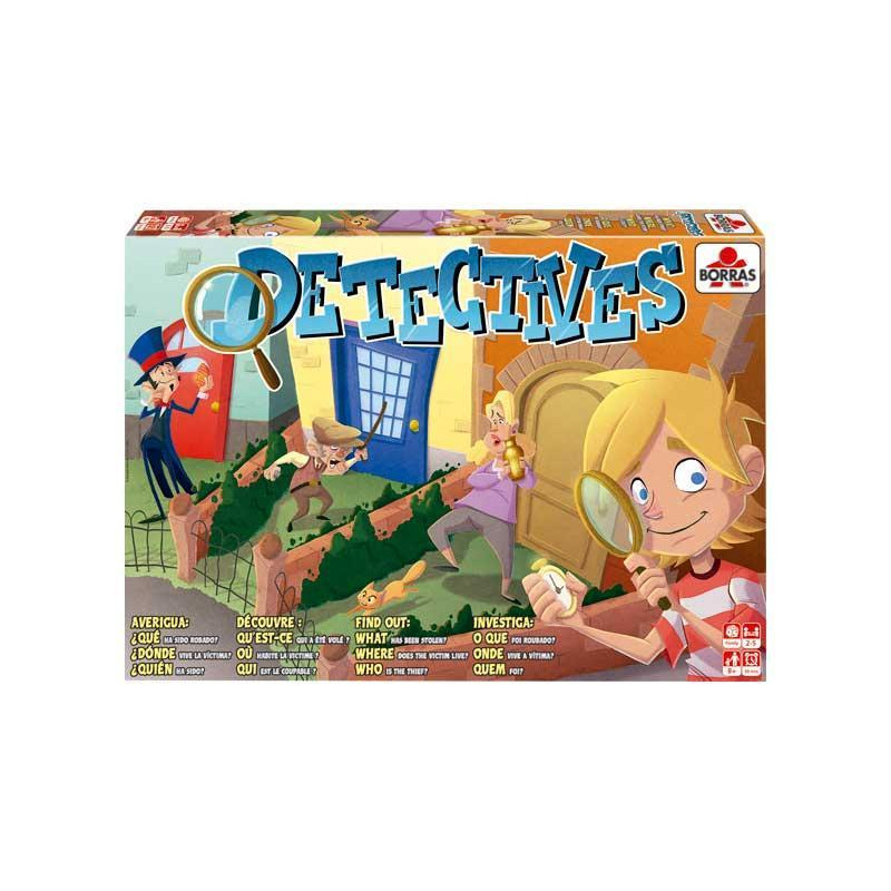 JUEGO BORRAS "DETECTIVES" JUEGO BORRAS "DETECTIVES"
