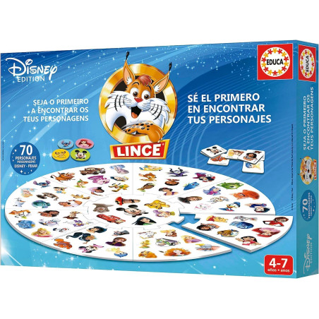 JUEGO DE MESA EDUCA "LINCE EDICIÓN DISNEY"