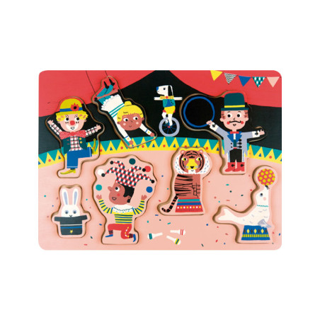 PUZZLE 7 PIEZAS ANDREU TOYS: CIRCUS