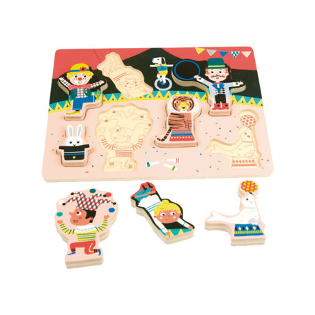 PUZZLE 7 PIEZAS ANDREU TOYS: CIRCUS