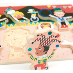 PUZZLE 7 PIEZAS ANDREU TOYS: CIRCUS