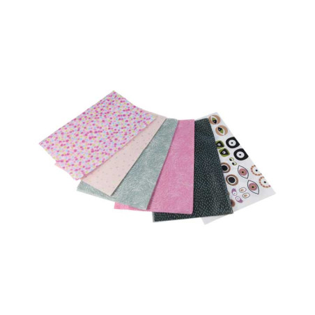 KIT DÉCOPATCH MANDARINE "GATTITOS"