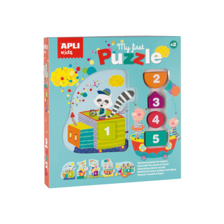 PUZZLE CON ENCAJE APLI KIDS "MI PRIMER"