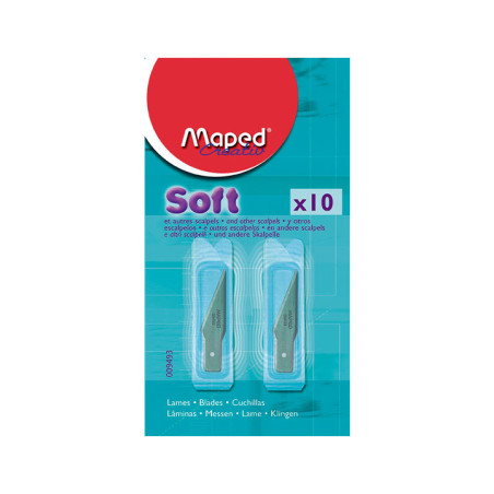 BLÍSTER 10 CUCHILLAS MAPED PARA ESCALPELO