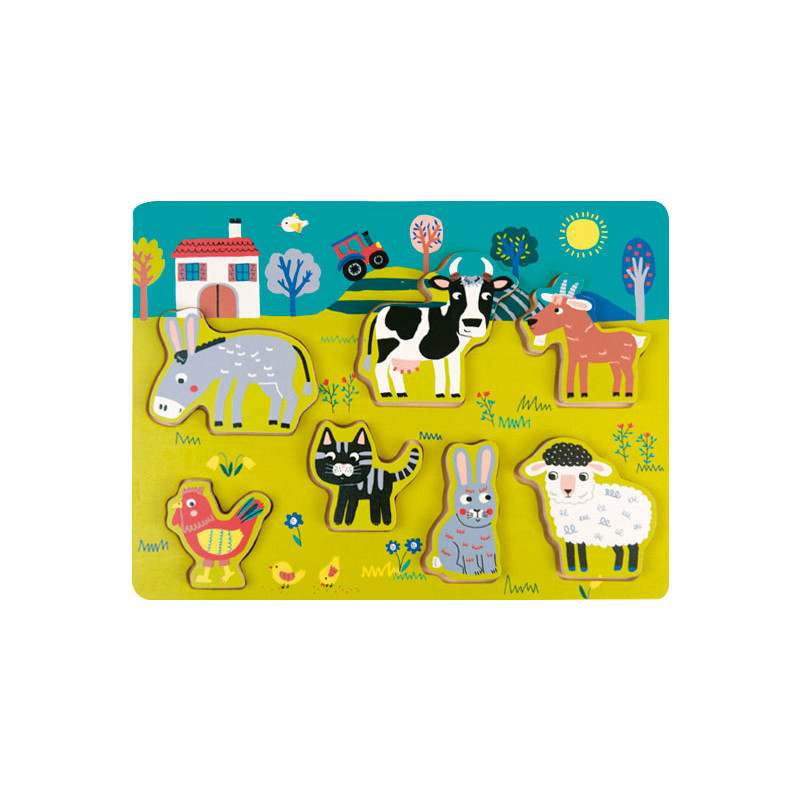 PUZZLE 7 PIEZAS ANDREU TOYS: FARM PUZZLE 7 PIEZAS ANDREU TOYS: FARM