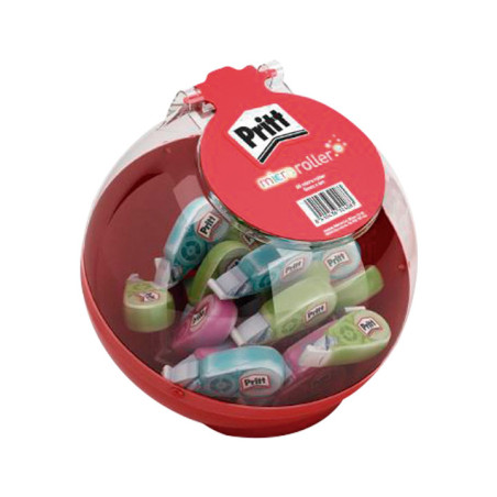 EXPOSITOR PECERA 60 CORRECTORES PRITT MICRO ROLLI 5mm x 6m