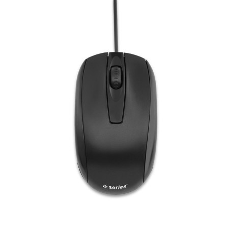 RATÓN ÓPTICO A-SERIES CON CABLE 3 BOTONES