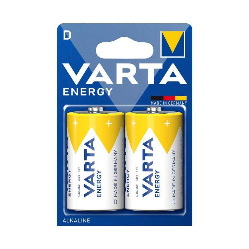 BLÍSTER 2 PILAS VARTA ALCALINAS LR20 BLÍSTER 2 PILAS VARTA ALCALINAS LR20