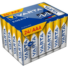 PACK 24 PILAS VARTA ALCALINAS LR03