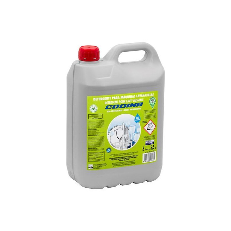 GARRAFA LAVAVAJILLAS MÁQUINAS AGUAS MEDIAS-DURAS 5L GARRAFA LAVAVAJILLAS MÁQUINAS AGUAS MEDIAS-DURAS 5L