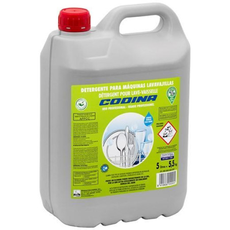 GARRAFA LAVAVAJILLAS MÁQUINAS AGUAS MEDIAS-DURAS 5L