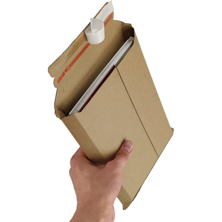 PACK 30 SOBRES CARTÓN ONDULADO 252x167mm