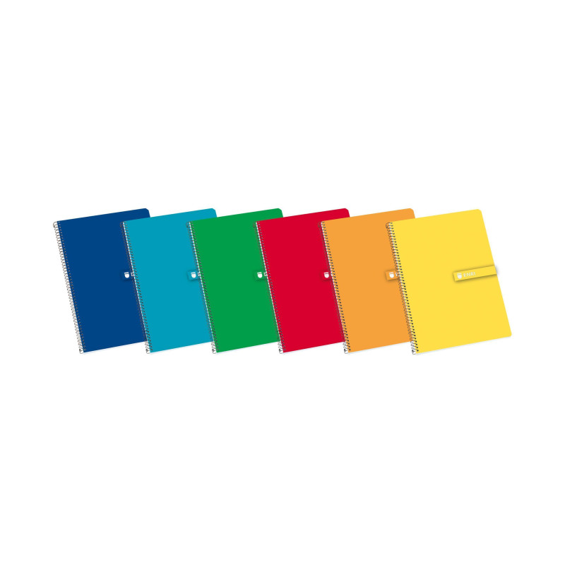 CUADERNO DE ESPIRAL ENRI TAPA BLANDA 12º CUADERNO DE ESPIRAL ENRI TAPA BLANDA 12º