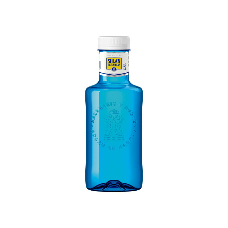 CAJA 20 BOTELLAS AGUA SOLÁN DE CABRAS 500ml CAJA 20 BOTELLAS AGUA SOLÁN DE CABRAS 500ml