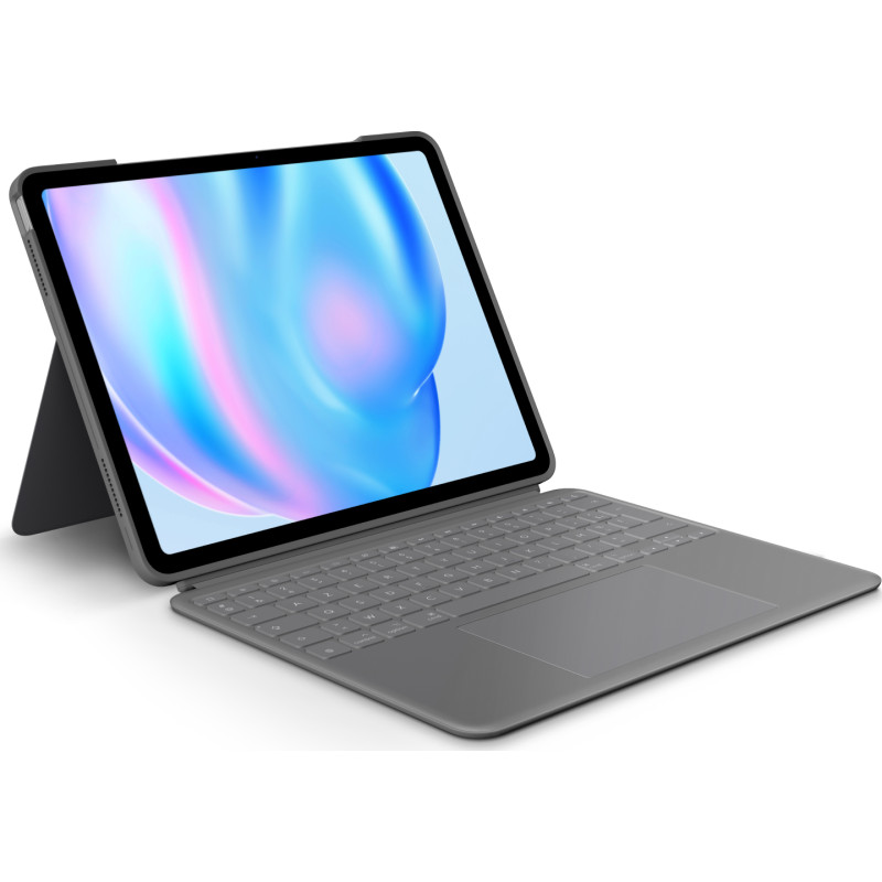 COMBO TOUCH AZERTY FRANCÉS SMART CONNECTOR GRIS