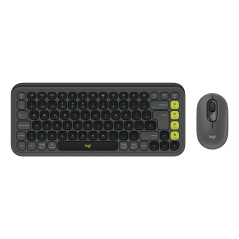 920-013118 TECLADO RATÓN INCLUIDO UNIVERSAL BLUETOOTH QWERTY ESPAÑOL GRAFITO, VERDE