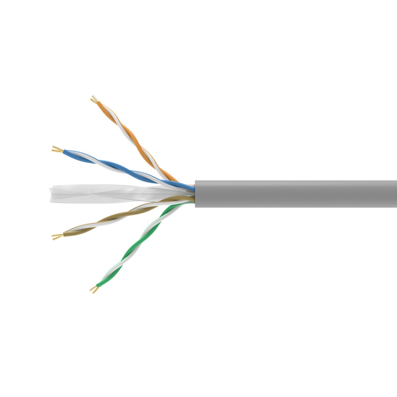 404535 CABLE DE RED GRIS 305 M CAT6 U/UTP (UTP)