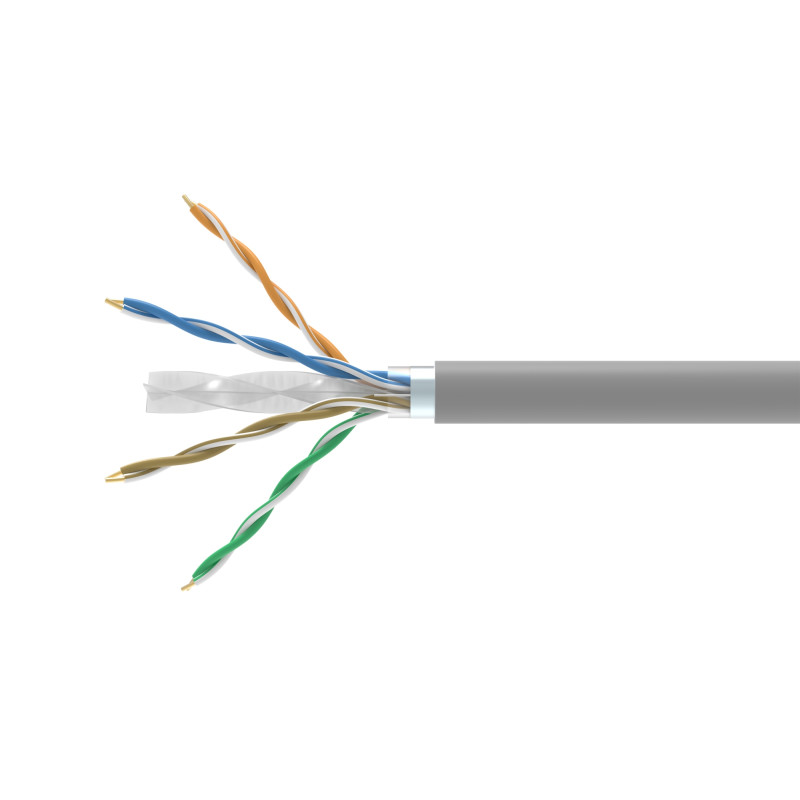 404539 CABLE DE RED GRIS 305 M CAT6 F/UTP (FTP)