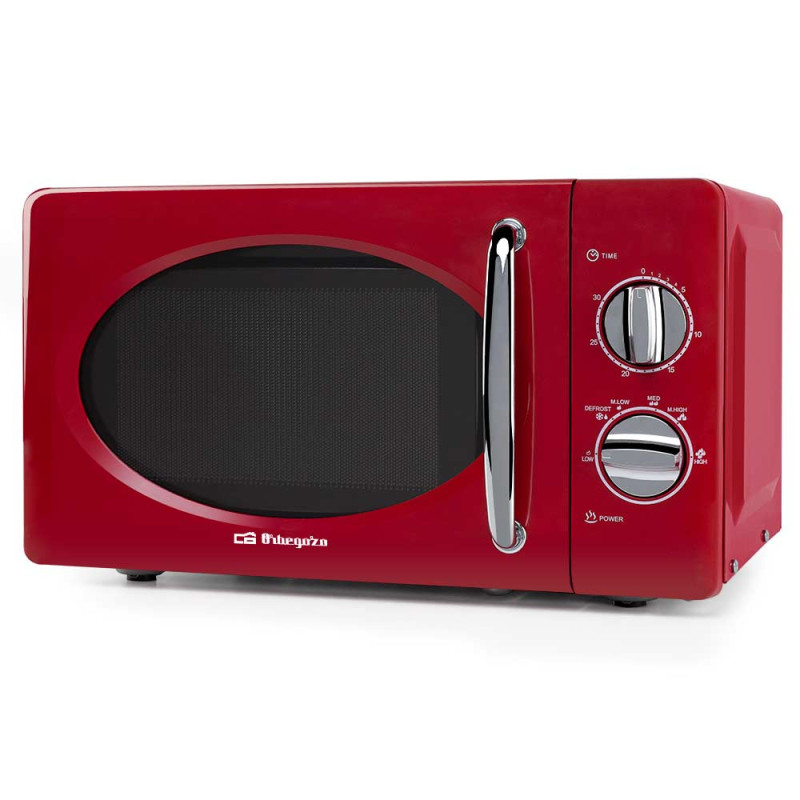 MI-2020 MICROONDAS ROJO SOLO MICROONDAS ENCIMERA 20 L 700 W