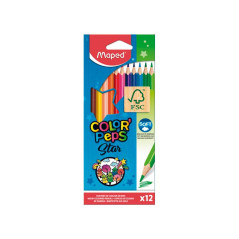 ESTUCHE 12 LÁPICES DE COLORES MAPED COLOR`PEPS