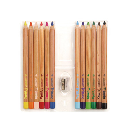 CAJA 12 LÁPICES ALPINO TRIMAX