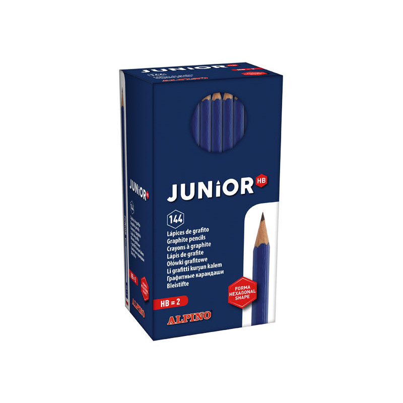 SCHOOLPACK 144 LÁPICES DE GRAFITO ALPINO JUNIOR SCHOOLPACK 144 LÁPICES DE GRAFITO ALPINO JUNIOR
