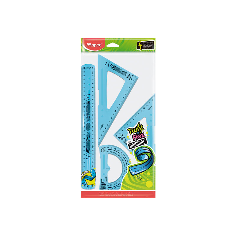 MAXI KIT REGLAS MAPED TWIST`N FLEX MAXI KIT REGLAS MAPED TWIST`N FLEX