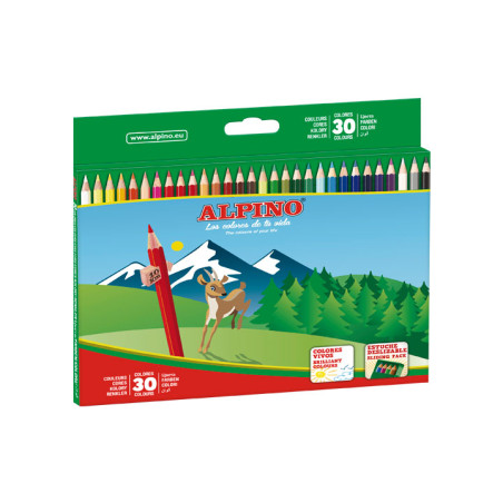 CAJA 30 LÁPICES ALPINO FESTIVAL SURTIDO