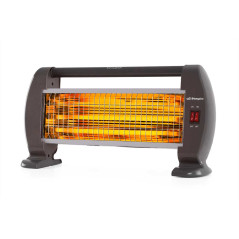 BP 0206 INTERIOR NEGRO 1200 W CALEFACTOR ELÉCTRICO DE CUARZO