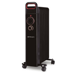 RU 1500 INTERIOR NEGRO 1500 W RADIADOR DE ACEITE ELÉCTRICO