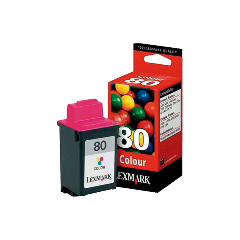 INKJET ORIGINAL LEXMARK Nº80 INKJET ORIGINAL LEXMARK Nº80