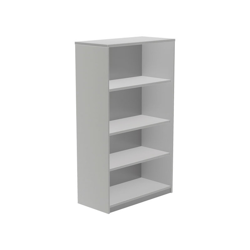 ARMARIO MADERA ROCADA "STORE" 156x90cm LIBRERÍA GRIS