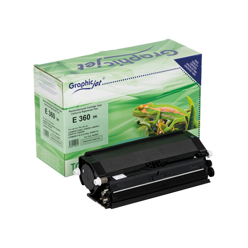 TÓNER GRAPHICJET LEXMARK E360 TÓNER GRAPHICJET LEXMARK E360