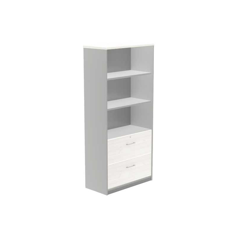 ARMARIO CARPETERO ROCADA SERIE STORE ALUMINIO - BLANCO 195x90cm ARMARIO CARPETERO ROCADA SERIE STORE ALUMINIO - BLANCO 195x90cm