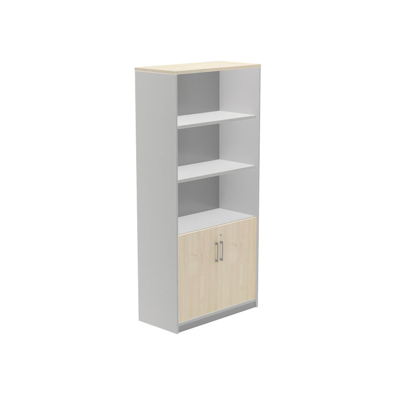 ARMARIO PUERTAS BAJAS ROCADA SERIE STORE ALUMINIO - HAYA 195x90cm ARMARIO PUERTAS BAJAS ROCADA SERIE STORE ALUMINIO - HAYA 195x90cm
