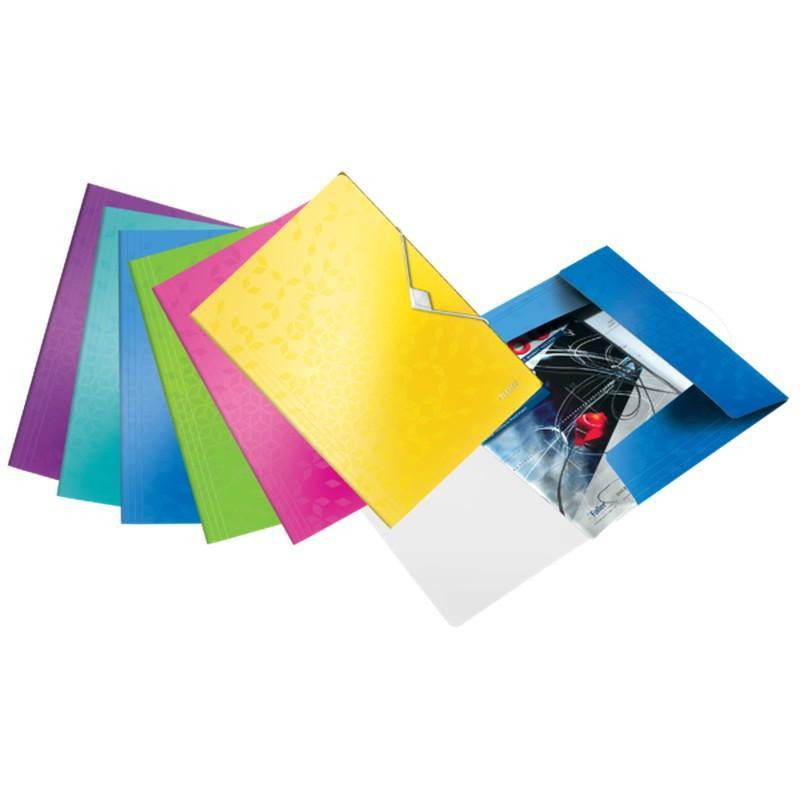 CARPETA DE GOMAS LEITZ WOW SURTIDO CARPETA DE GOMAS LEITZ WOW SURTIDO