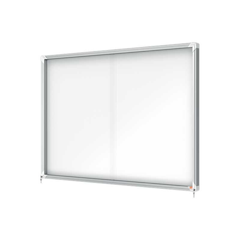 VITRINA NOBO MAGNÉTICA 141,2x100x5,4cm PUERTAS CORREDERAS VITRINA NOBO MAGNÉTICA 141,2x100x5,4cm PUERTAS CORREDERAS