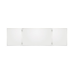 PIZARRA TRÍPTICA BLANCA ROCADA 400x100cm