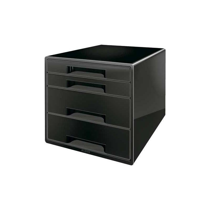 MÓDULO LEITZ WOW DUAL 4 CAJONES NEGRO MÓDULO LEITZ WOW DUAL 4 CAJONES NEGRO