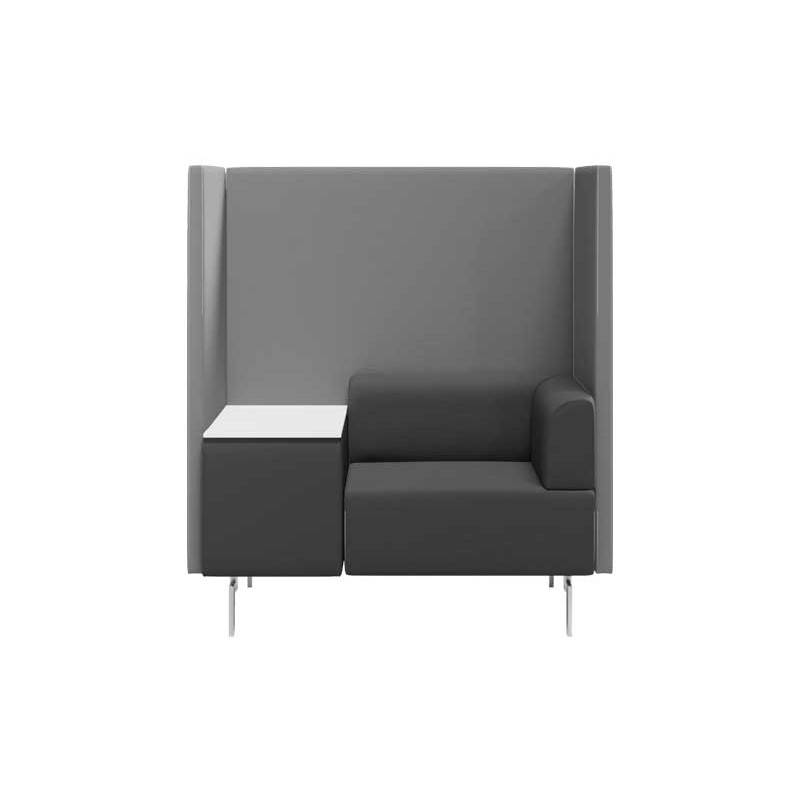 SOFÁ ROCADA SOFT SEATING INDIVIDUAL CON MESA