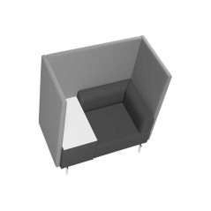 SOFÁ ROCADA SOFT SEATING INDIVIDUAL CON MESA